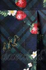 画像4: Emily Temple cute / Strawberry Tartanノースリーブワンピース  ブラックウォッチ H-26-07-17-1013-ET-OP-AK-ZH (4)