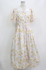 画像1: Melody BasKet / Blooming poppyフロントボタンワンピース  ピンク H-26-07-17-1016-LO-OP-KB-ZH (1)
