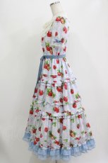 画像2: Emily Temple cute / Dear Strawberry Anniversaryドレス  サックス H-26-07-17-1019-ET-OP-AK-ZH (2)