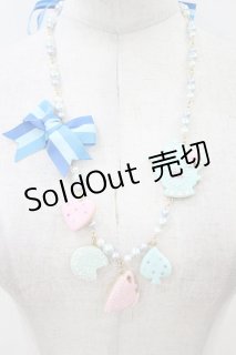 Angelic Pretty / アソートCookieネックレス ブルー H-26-07-17-014-AP
