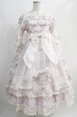 画像1: BABY,THE STARS SHINE BRIGHT / Wisteria Princess〜煌めく窓辺のウィステリア〜ワンピースドレス Free ピンク H-26-07-18-003-BA-OP-NS-ZH (1)