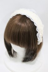 画像1: Fi.n.t / レースカチューシャ  IVORY H-26-07-18-1004-CA-AC-NS-ZH (1)