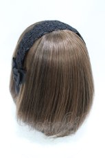 画像2: m petit by misako / TT*AMレースカチューシャ  ブラック H-26-07-18-1007-LO-AC-NS-ZH (2)