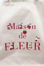 画像3: Maison de FLEUR / いちご新聞フリルトートバッグ  ピンク H-26-07-18-1017-LO-BG-NS-ZH (3)