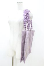画像2: Maison de FLEUR / Rapunzel/スクエアトートバッグ  ラベンダー H-26-07-18-1018-LO-BG-NS-ZH (2)
