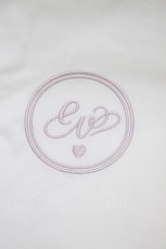 画像3: evelyn / ロゴ刺繍トートバッグ  白/ピンク H-26-07-18-1020-LO-BG-NS-ZH (3)