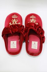 画像2: m petit by misako / misako×NINA’Sルームシューズ 23-25cm レッド H-26-07-18-079-LO-SH-YZ-ZH (2)