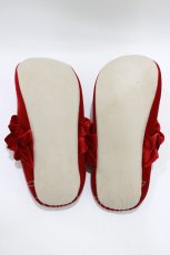 画像3: m petit by misako / misako×NINA’Sルームシューズ 23-25cm レッド H-26-07-18-079-LO-SH-YZ-ZH (3)