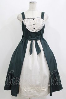 axes femme kawaii / 童話の小公女ジャンスカ M グリーン H-26-07-18