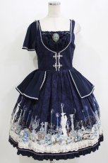 画像1: metamorphose / dim light holy ジャンパースカート Free ネイビー H-26-07-18-021-ME-OP-NS-ZH (1)