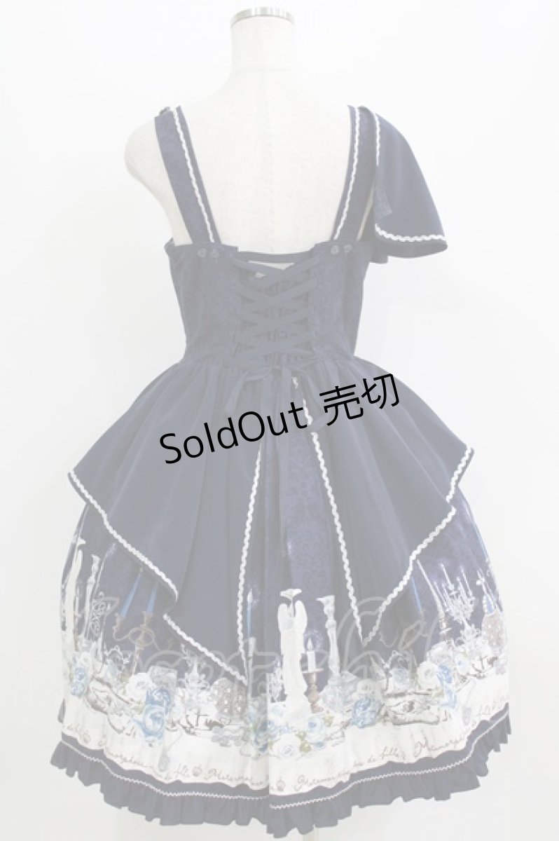画像3: metamorphose / dim light holy ジャンパースカート Free ネイビー H-26-07-18-021-ME-OP-NS-ZH (3)