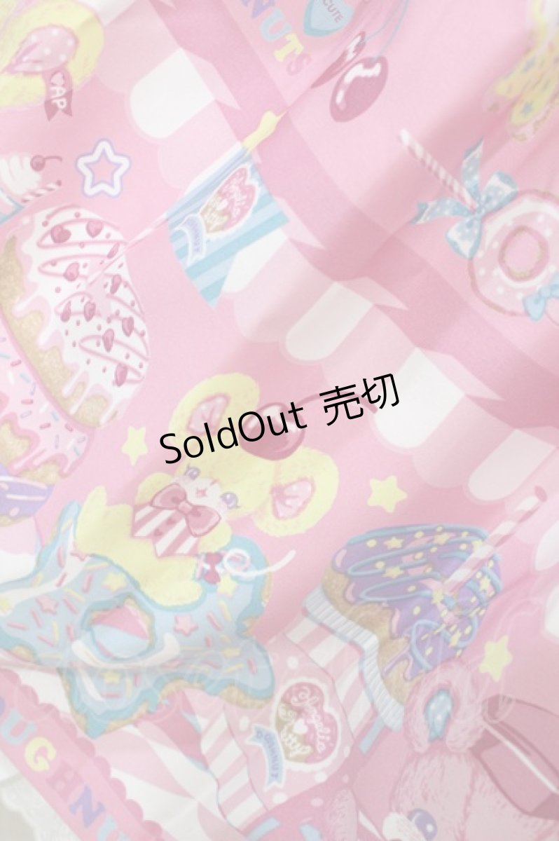 画像5: Angelic Pretty / Toy's Donut Dinerジャンパースカート Free ピンク H-26-07-20-002-AP-OP-NS-ZH (5)