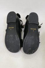 画像4: metamorphose / トリプルリボンクロスストラップシューズ S(約22.5cm) ブラック H-26-07-20-041-ME-SH-YZ-ZH (4)