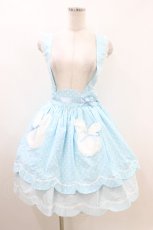 画像1: Angelic Pretty / うさぎちゃんポッケスカート Free サックス H-26-07-20-005-AP-SK-NS-ZH (1)