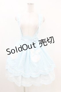 Angelic Pretty / うさぎちゃんポッケスカート Free サックス H-26-07