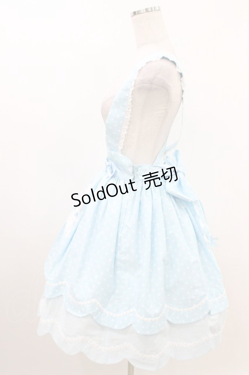 画像2: Angelic Pretty / うさぎちゃんポッケスカート Free サックス H-26-07-20-005-AP-SK-NS-ZH (2)