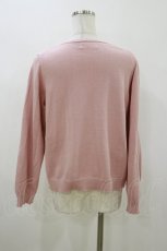 画像2: PINK HOUSE / リボンカーディガン F ピンク H-26-07-20-019-LO-TO-YZ-ZH (2)