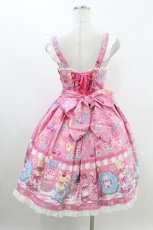 画像3: Angelic Pretty / Toy's Donut Dinerジャンパースカート Free ピンク H-26-07-20-002-AP-OP-NS-ZH (3)