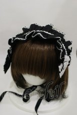 画像1: metamorphose / 木漏れ日のトロイメライ ヘッドドレス  ブラック H-26-07-20-033-ME-AC-YZ-ZH (1)