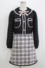 画像1: Swankiss / TS docking tweed O/P Free ブラック H-26-07-21-041-LO-OP-NS-ZH (1)