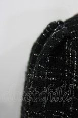 画像4: Swankiss / TS docking tweed O/P Free ブラック H-26-07-21-041-LO-OP-NS-ZH (4)