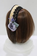 画像2: LOLITAその他 / カチューシャ  ナチュラル H-26-07-21-073-LO-ZA-NS-ZH (2)