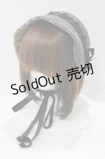 シュエット　サントの祈りのボンネット　グレー シュエット / サントの祈りのボンネット グレー H-26-07-21-078-LO-AC