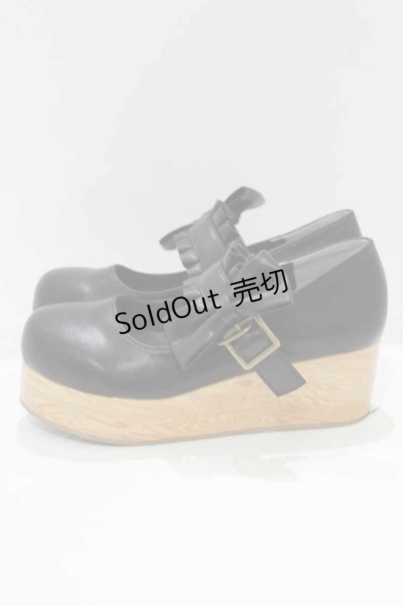 画像2: m petit by misako / AMフリルストラップPPS M ブラック H-26-07-21-080-LO-SH-NS-ZH (2)