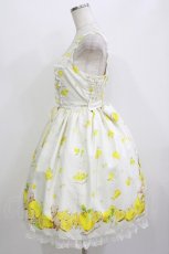 画像2: metamorphose / Dreaming heart Lemonリボンジャンパースカート(ミニ） Free オフ白 H-26-07-21-010-ME-OP-NS-ZH (2)
