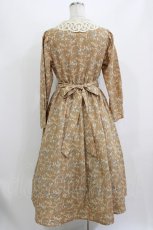 画像3: an another angelus / レース衿カシュクール花柄ワンピース Free BEIGE H-26-07-21-021-CA-OP-NS-ZH (3)