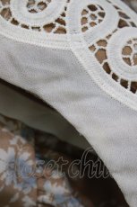 画像5: an another angelus / レース衿カシュクール花柄ワンピース Free BEIGE H-26-07-21-021-CA-OP-NS-ZH (5)