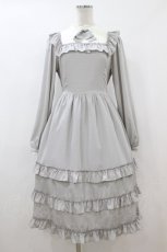 画像1: Melody BasKet / Shiny dot dress M グレー H-26-07-22-037-LO-OP-KB-ZH (1)