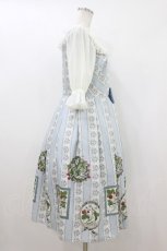 画像3: Melody BasKet / Berry galleryチュール切替ワンピース  サックス H-26-07-22-038-LO-OP-KB-ZH (3)