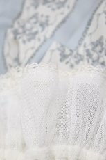 画像6: Melody BasKet / Berry galleryチュール切替ワンピース  サックス H-26-07-22-038-LO-OP-KB-ZH (6)