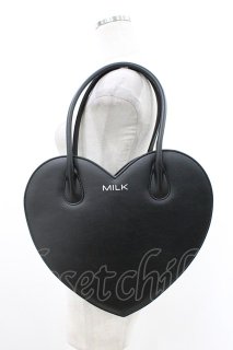 MILK / ハートバッグ ブラック H-26-07-22-007-ML-BG-AK-ZH - closet