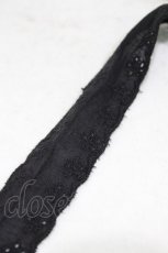 画像4: Candy Stripper / BABY FRILL HAT  BLACK H-26-07-22-002-PU-AC-AK-ZH (4)
