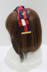 画像2: Angelic Pretty / トラディショナルマリンカチューシャ  ネイビー H-26-07-23-068-AP-AC-NS-ZH (2)
