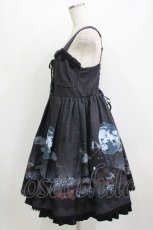 画像2: axes femme kawaii / トリックナイトワンピース M ブラック H-26-07-23-014-AX-OP-NS-ZH (2)