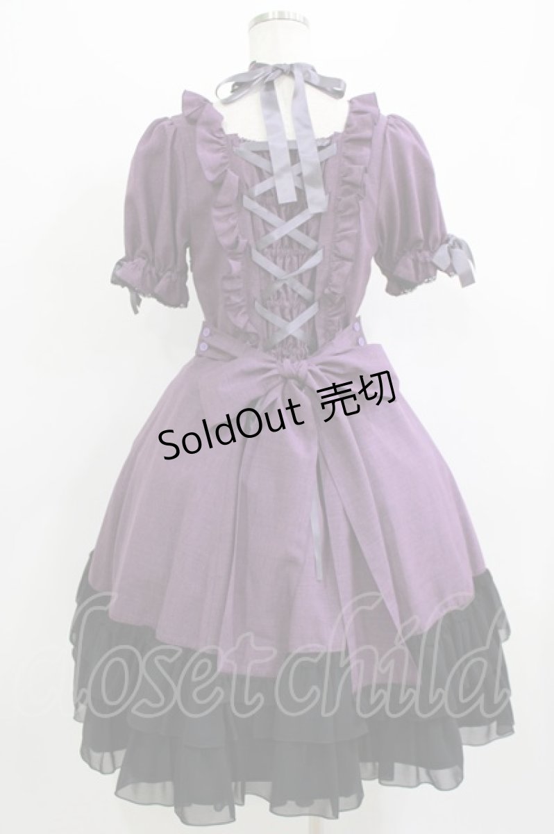 画像3: metamorphose / Stellaワンピース 1 パープル H-26-07-23-017-ME-OP-NS-ZH (3)