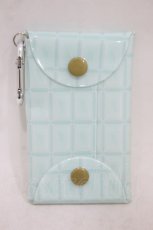 画像2: Q-pot. / チョコレートクリアポーチ  ミント H-26-07-24-003-QP-ZA-AK-ZH (2)
