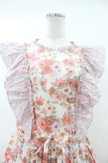 画像4: Jane Marple / MADELEINE&COLLEEN’S ORCHARDフリルトリムドレス  ピンク H-26-07-24-026-JM-OP-KB-ZH (4)