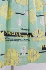 画像5: Jane Marple / Jolies broderies square dress  citron green H-26-07-24-032-JM-OP-KB-ZH (5)