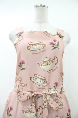 画像4: Jane Marple / Tea for twoサロペットスカート  ピンク H-26-07-24-034-JM-OP-KB-ZH (4)