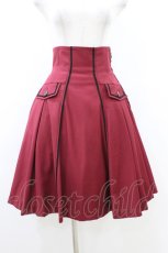 画像1: Sheglit / "Orleans"ナポレオンショートスカート M レッド H-26-07-24-036-EL-SK-AK-ZH (1)