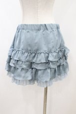 画像2: Emily Temple cute / フリルキュロットパンツ  ブルー H-26-07-24-007-ET-PA-AK-ZH (2)