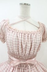 画像4: Pina sweetcollection / シフォンフリルワンピース Free ピンク H-26-07-24-1031-LO-OP-NS-ZH (4)