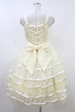 画像2: BABY,THE STARS SHINE BRIGHT / Ribbonオーガンジージャンパースカート Free 生成り H-26-07-24-1034-BA-OP-NS-ZH (2)