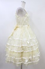 画像3: BABY,THE STARS SHINE BRIGHT / Ribbonオーガンジージャンパースカート Free 生成り H-26-07-24-1034-BA-OP-NS-ZH (3)