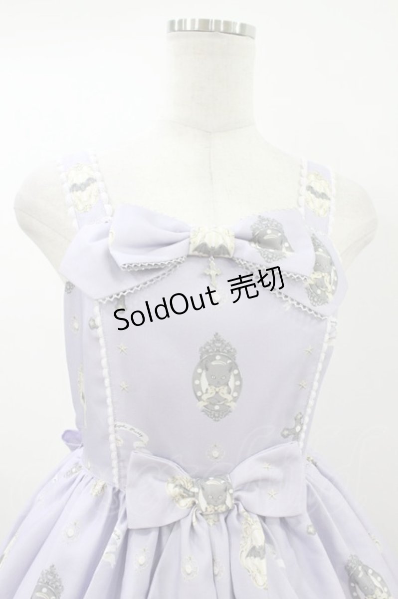 画像4: Angelic Pretty / Dream Cat Go Roundジャンパースカート Free ラベンダー H-26-07-24-1037-AP-OP-NS-ZH (4)