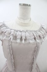 画像3: フェリシモ / 「ベルサイユのばら」マリー・アントワネットドレスワンピース~~わたしはいま......ベルサイユの女王!!~ M グレー H-26-07-24-1043-LO-OP-NS-ZH (3)